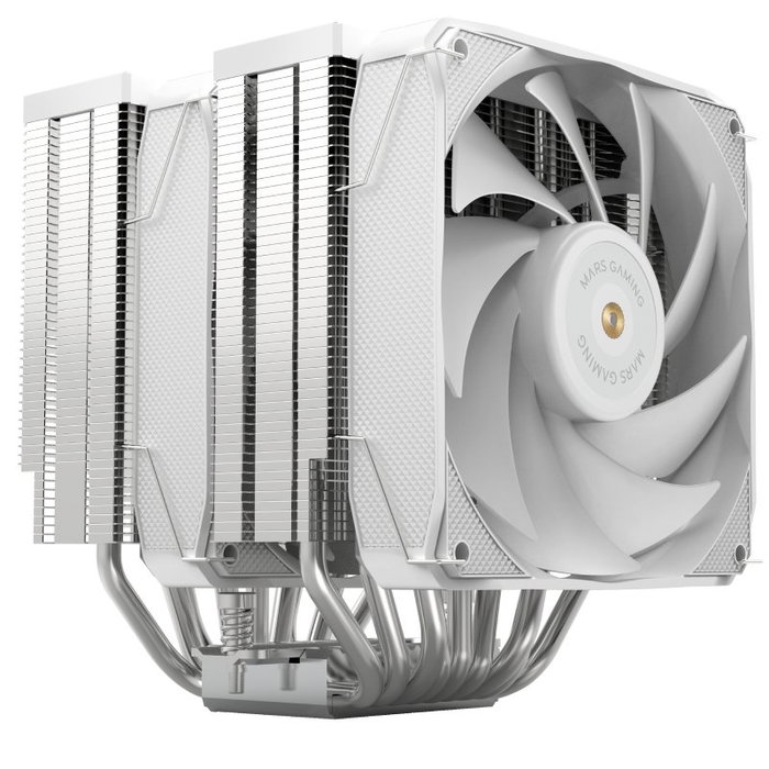 Mars Gaming MCPU-XU9 Disipador de CPU Doble Torre Blanco Mars Gaming MCPU-XU9 Disipador de CPU Doble Torre Blanco